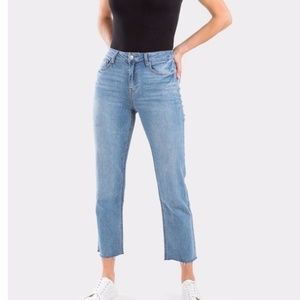 EUC High Rise Crop Jeans
